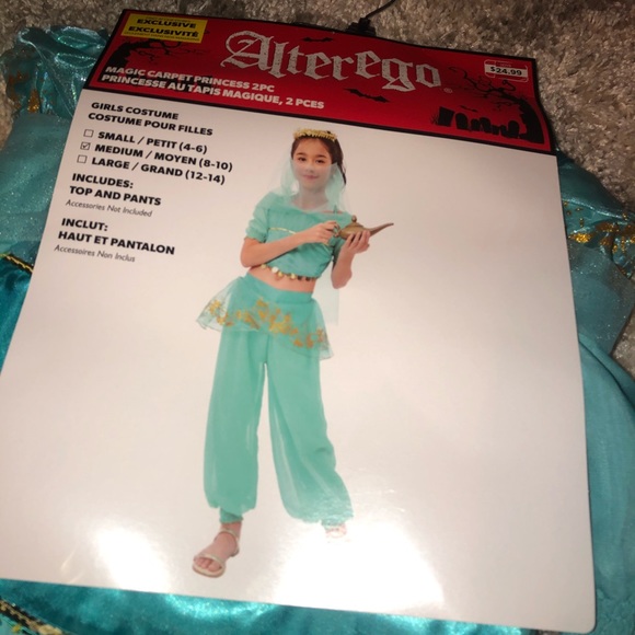 girls genie  Halloween costumes - Picture 2 of 3